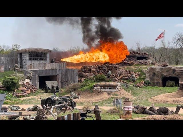 National Museum of the Pacific War (Pacific Combat Zone) Iwo Jima Reenactment.