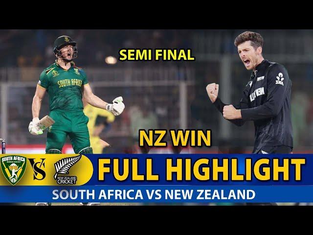 New Zealand Vs South Africa Full Highlights | ICC Champions Trophy Semi Final 2025 | Nz Vs Sa