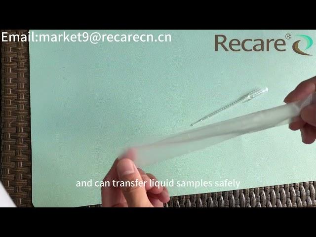 Recare transfer pipet plastic pipette disposable pipette 3ml pipette