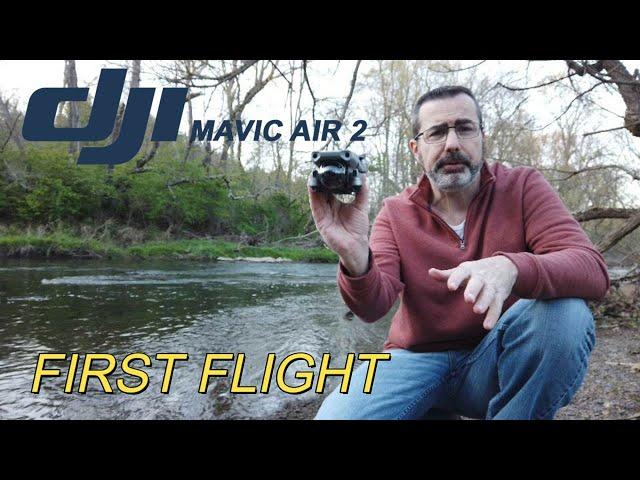 DJI MAVIC AIR 2 - 1ST FLIGHT VIDEO - PUTTING IT TO THE TEST - NO FILTERS