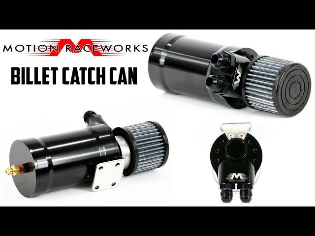 NEW Billet Engine Oil Catch Can by Motion Raceworks