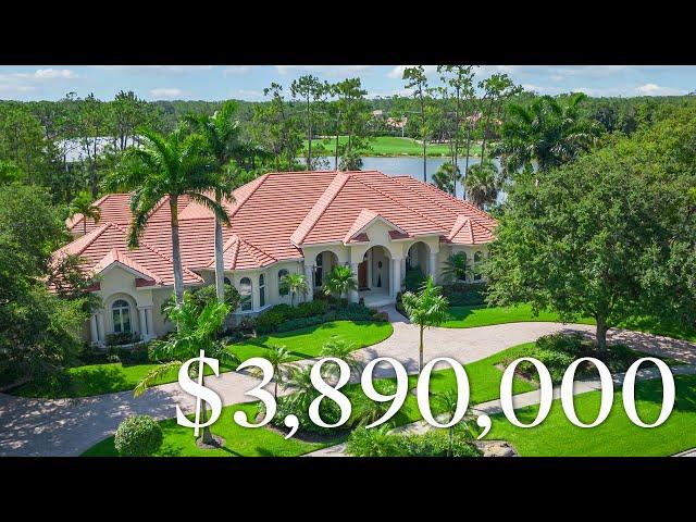 $3,890,000 MEGA Mansion in Naples Florida | Full House Tour