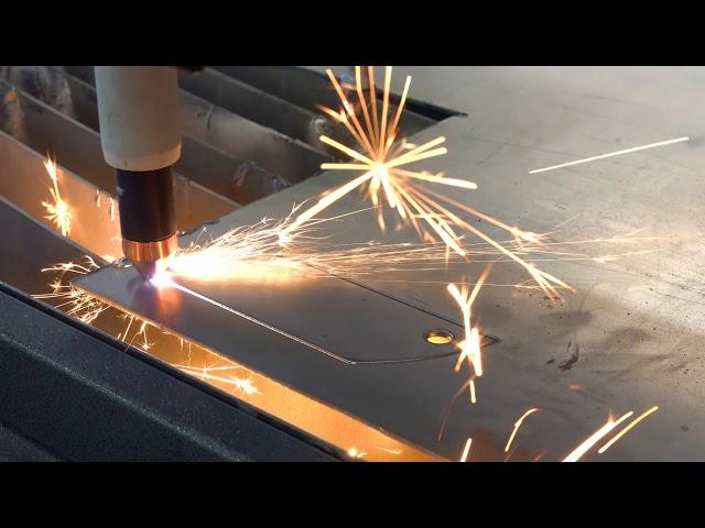 "Speed is The New Black" Stars, Classic Car Studio duplicate a bracket using their Plasma table