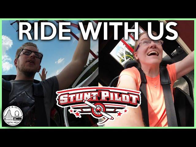 Koaster Mania Rides Stunt Pilot at Silverwood (TRUE STORY)