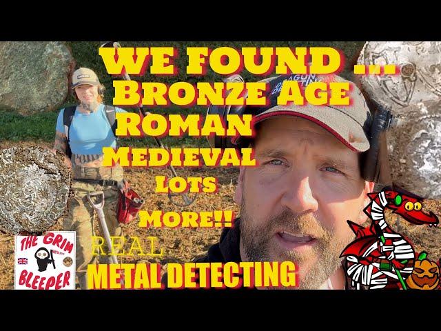 BRONZE AGE ,ROMAN ,MEDIEVAL LODSA COOL STUFF FOUND !!!