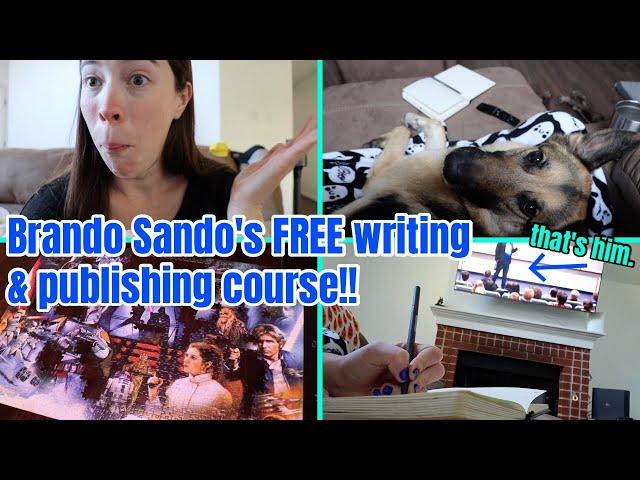 I took Brandon Sanderson's FREE lecture series & here's what I learned about writing & fantasy!