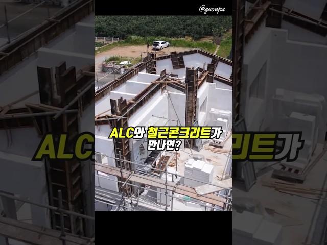 ALC 이중 블럭으로 건축한 철콘주택?