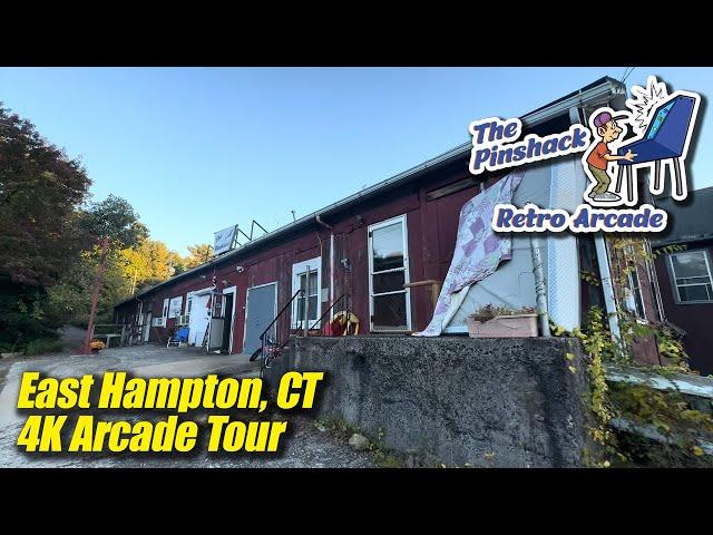THIS... is an ARCADE?! The Pinshack (East Hampton CT), 4K arcade walkthrough & tour, October 2024