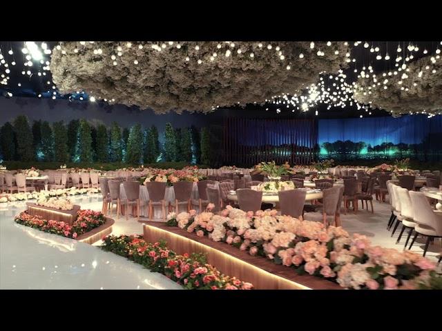 The most beautiful wedding setup you'll ever see !