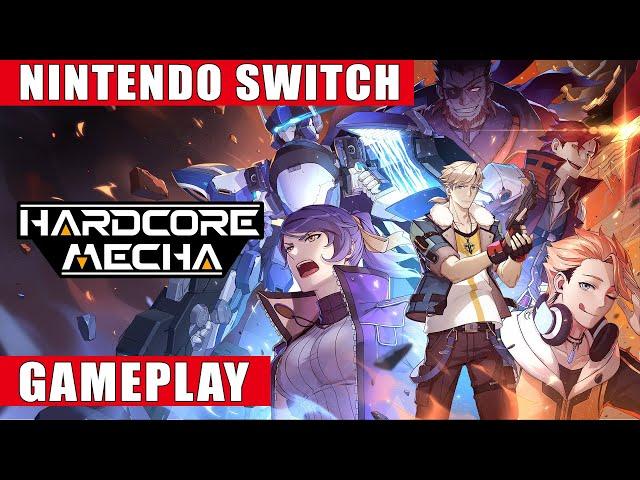 Hardcore Mecha Nintendo Switch Gameplay