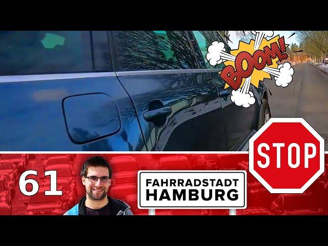 Radfahren in Hamburg (Teil 61) | Fahrrad Dashcam Hamburg