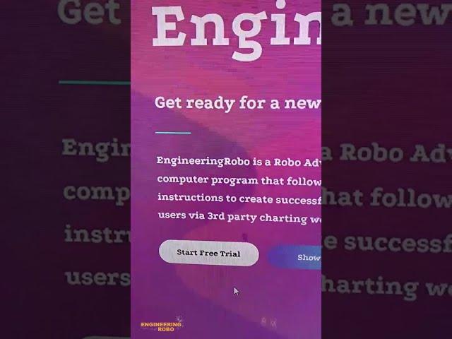 EngineeringRobo The Best Trading Robo Advisor #shorts