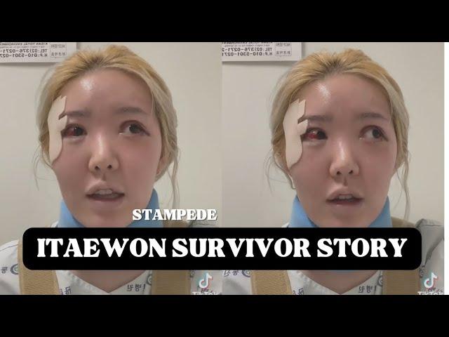 Itaewon Survivor Story — Stampede Incident in Itaewon Halloween