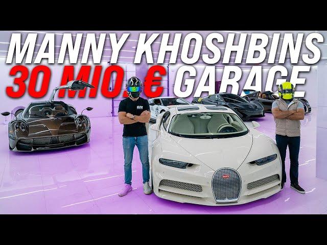 30 Mio € SUPERCAR GARAGE von @MannyKhoshbinyt