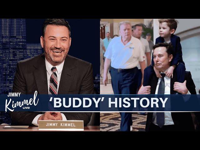 Hilarious! Jimmy Kimmel Breaks Down the Evolution of Trump and Elon Musk’s Friendship