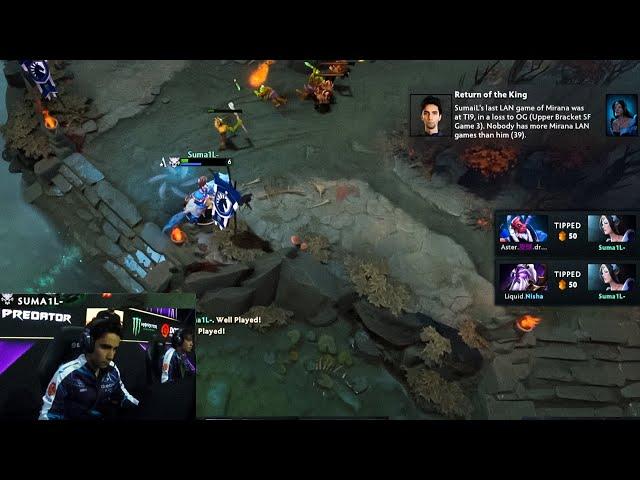 Sumail Solo Killed Nisha in the Mid with Mirana Berlin Major 2023 Playoffs Lower Bracket
