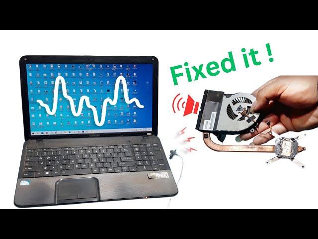 How to Fix The Laptop Cooling Fan Big Irritation Sound and Vibration Problem