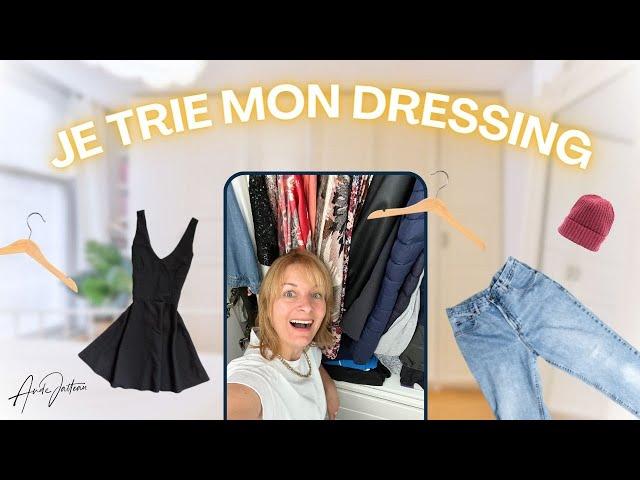 RANGEMENT de mon DRESSING ! Grand tri, essayages et conseils pratiques