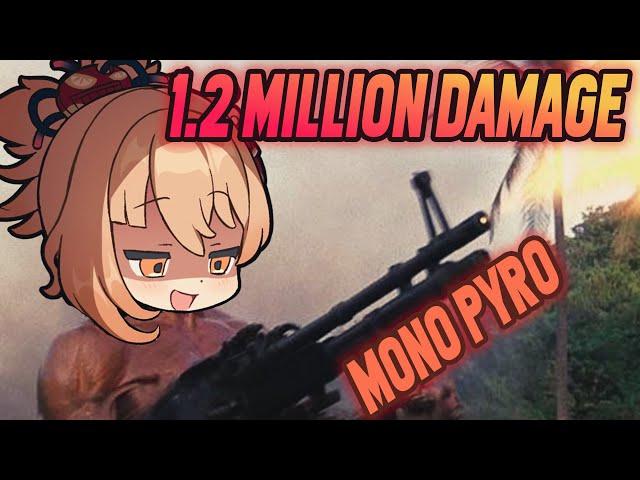 Yoimiya Doing 1,183,259 Damage Mono Pyro | Full-auto Yoimiya Showcase