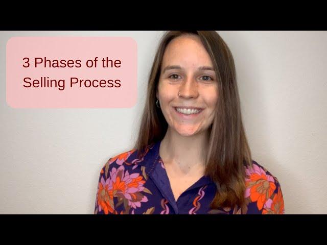 3 phases of the selling process