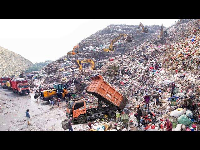 Inside One of the World's Largest Landfills Ever Created