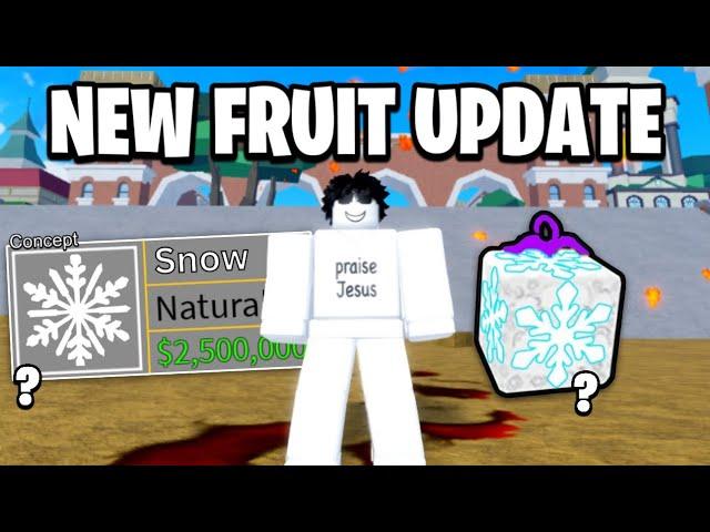 Blox Fruits NEW UPDATE! Mythical Fruit & Christmas Event..?!