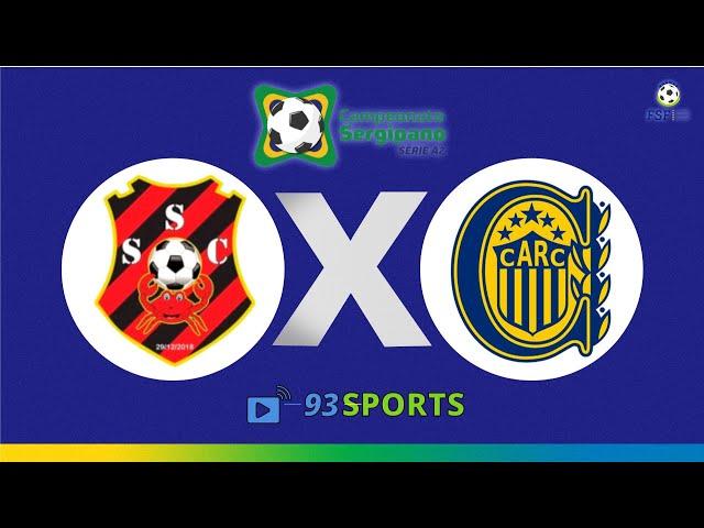 SPORT SOCORRO X ROSÁRIO CENTRAL - CAMPEONATO SERGIPANO A2