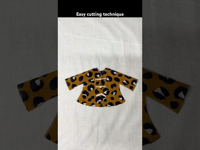 Chinese hanbok cutting easy technique ￼#hanbok #technique #shorts