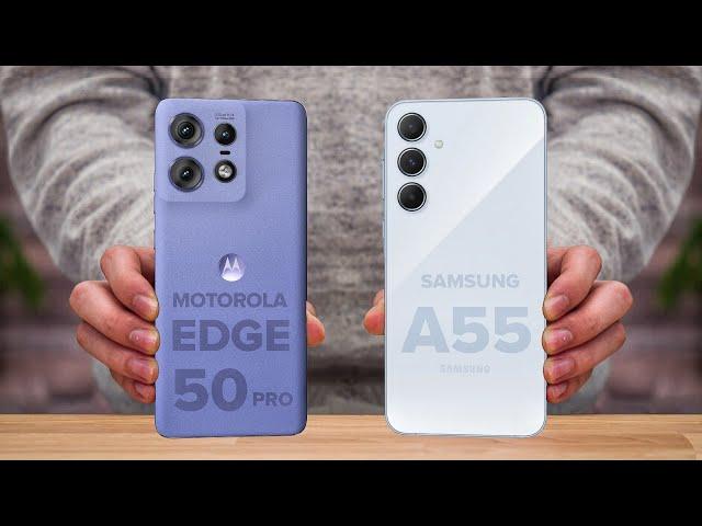 Motorola Edge 50 Pro Vs Samsung A55 | Full Comparison  Which one is Best?