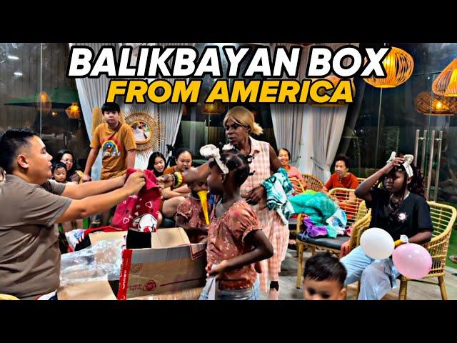 BALIKBAYAN BOX FROM AMERICA