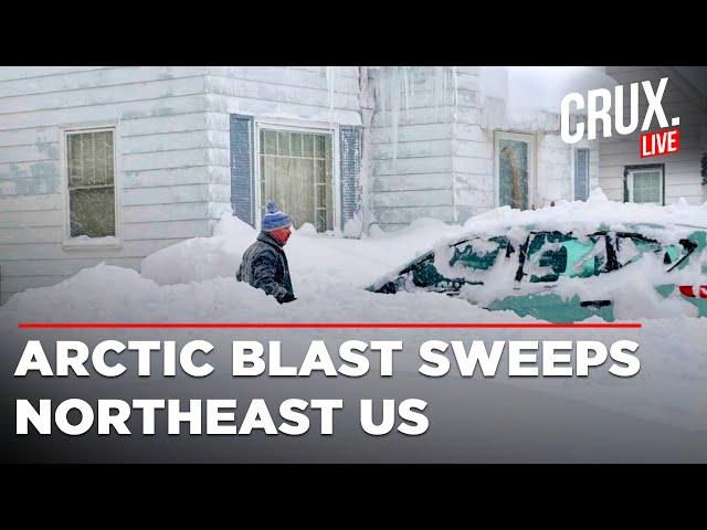 US News Live | US Weather News Today | Bomb Cyclone Develops In East Coast | US Weather Forecast