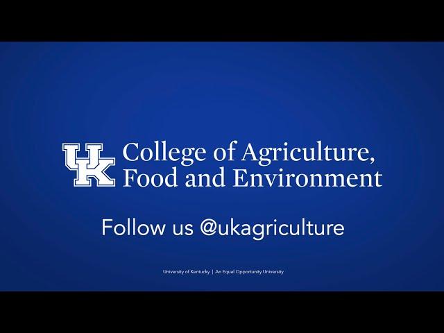 Fall 2020 UK Ag Campus Tour