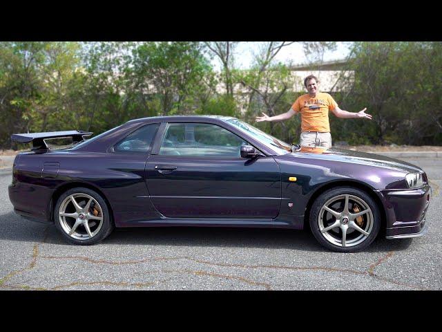 The R34 Nissan Skyline GT-R Is the Ultimate Japanese Icon
