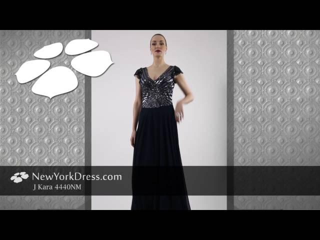 J Kara 4440NM Dress - NewYorkDress.com