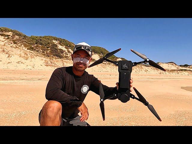 Fish Mission! Solo BEACH Fishing Drone Or Cast?