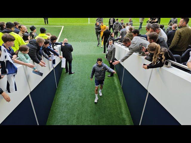 SCENES AT FULL-TIME: The Players The The Game: Tottenham 4-1 West Ham United