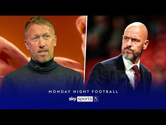 Graham Potter answers on links to Man Utd manager job and club's current state  | MNF