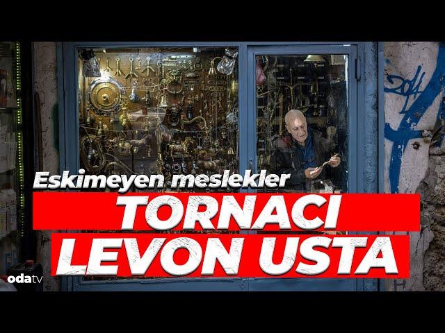 Karaköy'de Tarihi Handa Tarihin Eskitemediği Makinalarla Tornacı Levon Usta!