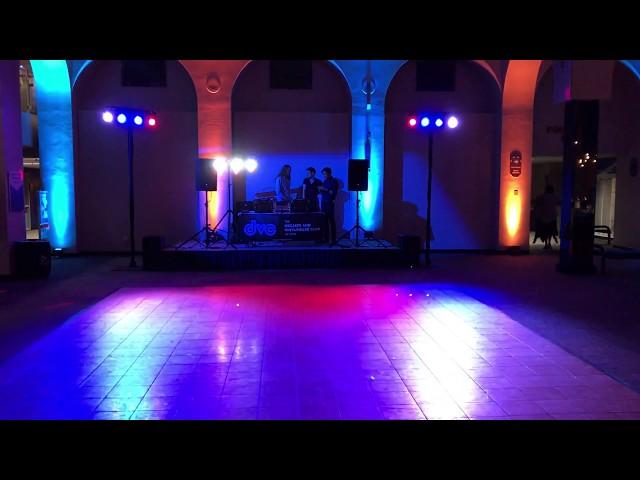 Sound Activated Color Wash on Dancefloor - Dancefloor Lighting Event Rental San Diego