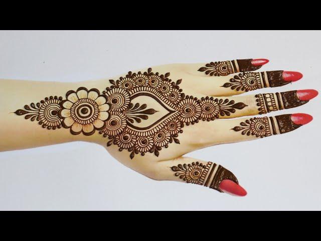 Eid special Backhand Mehndi designs |Simple arabic mehndi design |easy mehandi design |mehndidesigns