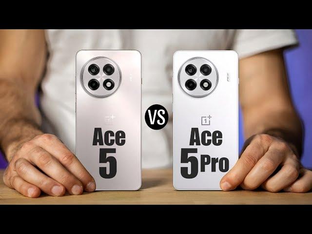 OnePlus Ace 5 Vs Ace 5 Pro -Full Comparison