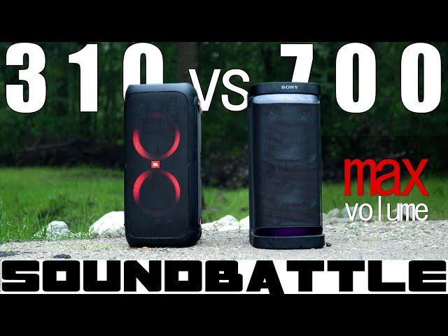 Outdoors Max Volume | Sony SRS XP700 vs JBL Partybox 310 | Sound Battle