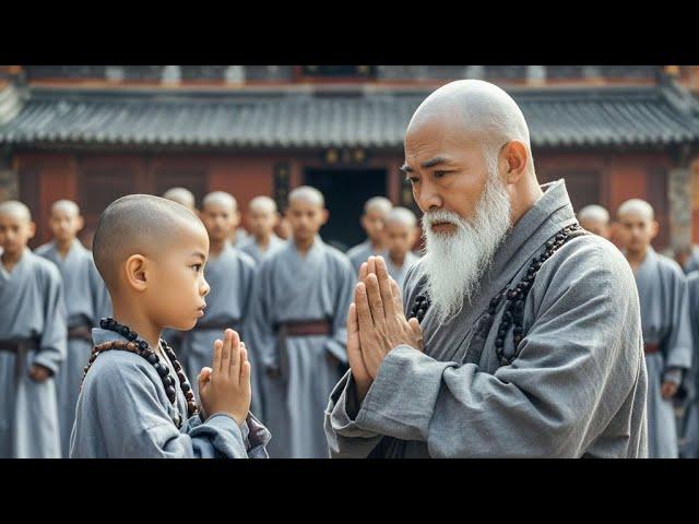 Kung Fu Film!A seemingly silly monk possesses unrivalled skills and defeats an evil monk in one move