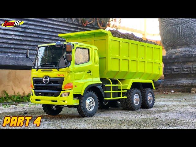 Uji Coba Rc Dump Truk Hino 500 Indonesia || Part 4 Hasil Perakitan