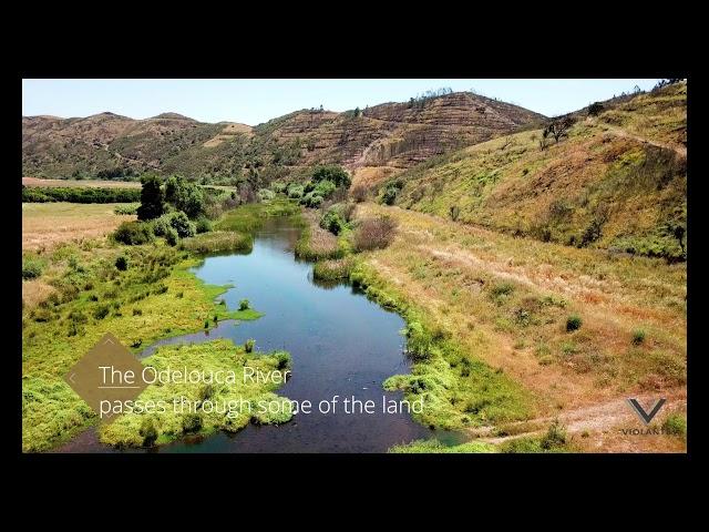 4K - ALGARVE - PORTUGAL - FARM HOUSE - DRONE - ODELOUCA RIVER - ALFERCE  MONCHIQUE - DJI MAVIC PRO 2