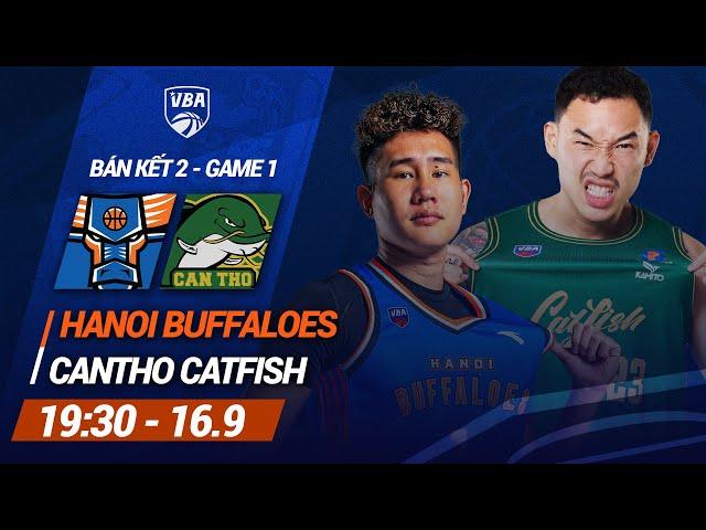  Playoff 2 - G1: Hanoi Buffaloes - Cantho Catfish | Giải bóng rổ chuyên nghiệp Việt Nam - VBA 2024