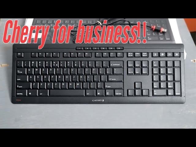 Cherry Stream - The BEST Windows Business Keyboard - NO Drivers or Software to Install