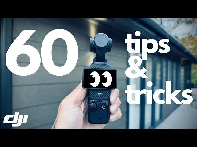 DJI POCKET 3 | 60 TIPS & TRICKS