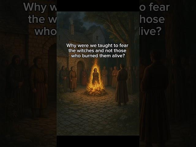 History remembers the 'witches' as evil, but forgets the true horror—those who lit the flames.#truth