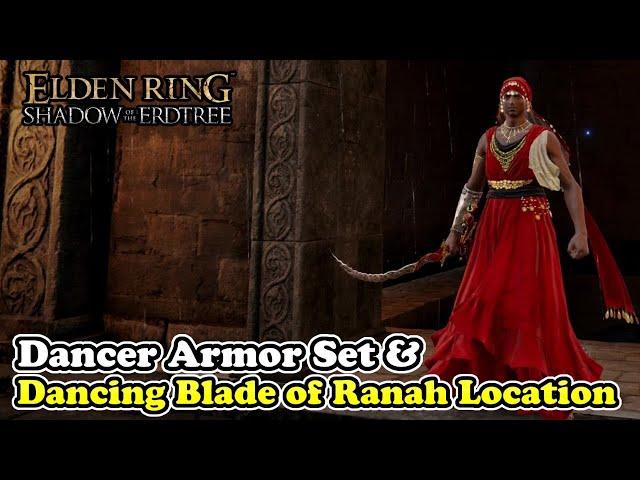 Dancer Armor Set & Dancing Blade of Ranah Location Elden Ring Shadow of the Erdtree DLC